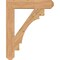 Ekena Millwork Merced Craftsman Smooth Bracket, Western Red Cedar, 5 1/2"W x 32"D x 40"H BKT06X32X40MRC04SWR - alternate 4